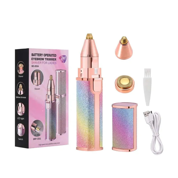 2-in-1 Eyebrow Trimmer for Women