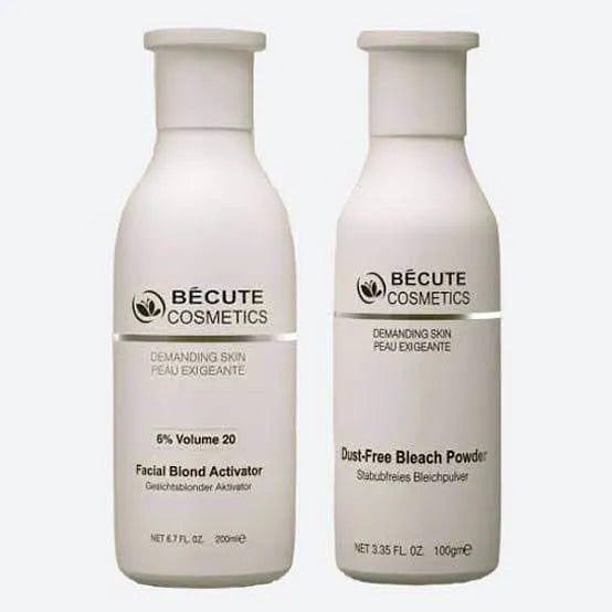 Becute cosmetics 2ps bleaching set.